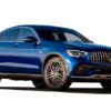 amg glc 43 coupe exterior right front three quarter