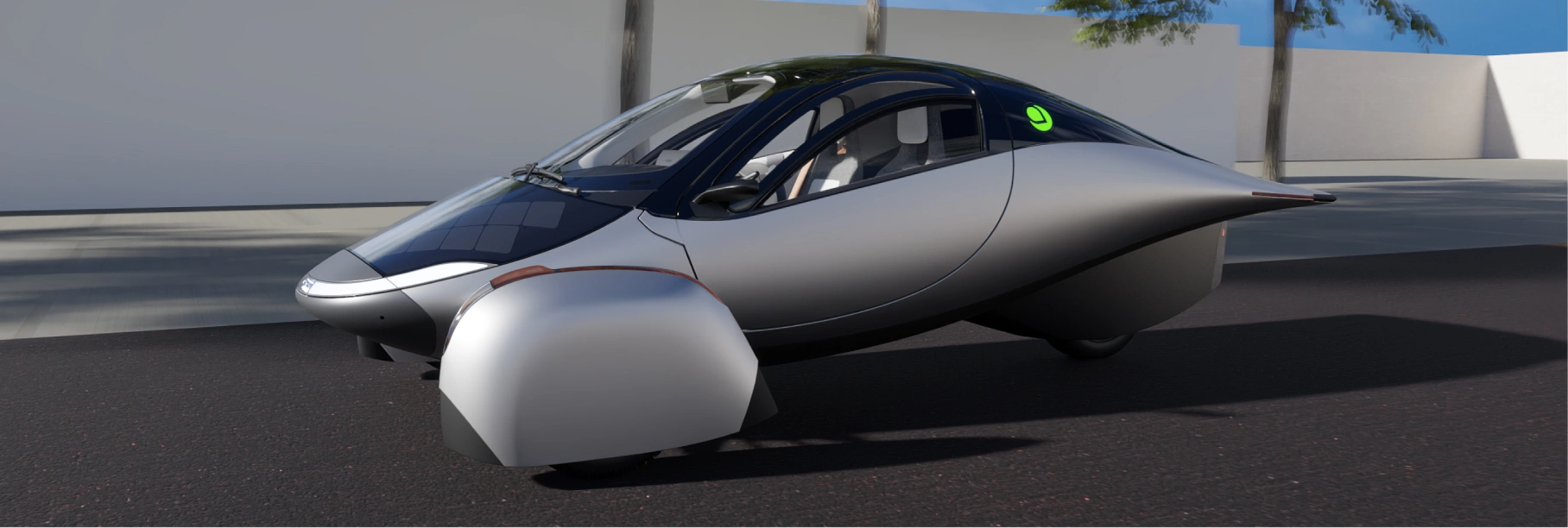 Aptera side view