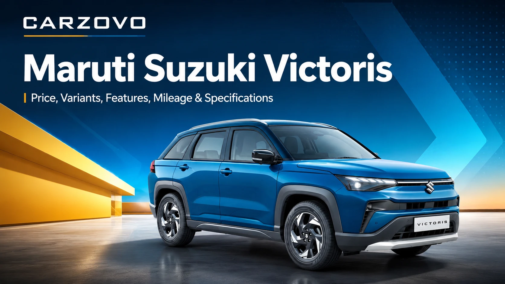 Maruti Suzuki Victoris SUV exterior