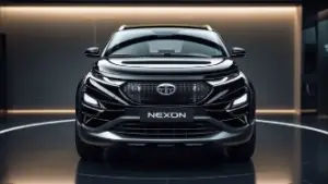 Nexon 2025 front view | carzovo