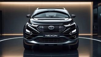 Nexon 2025 front view | carzovo