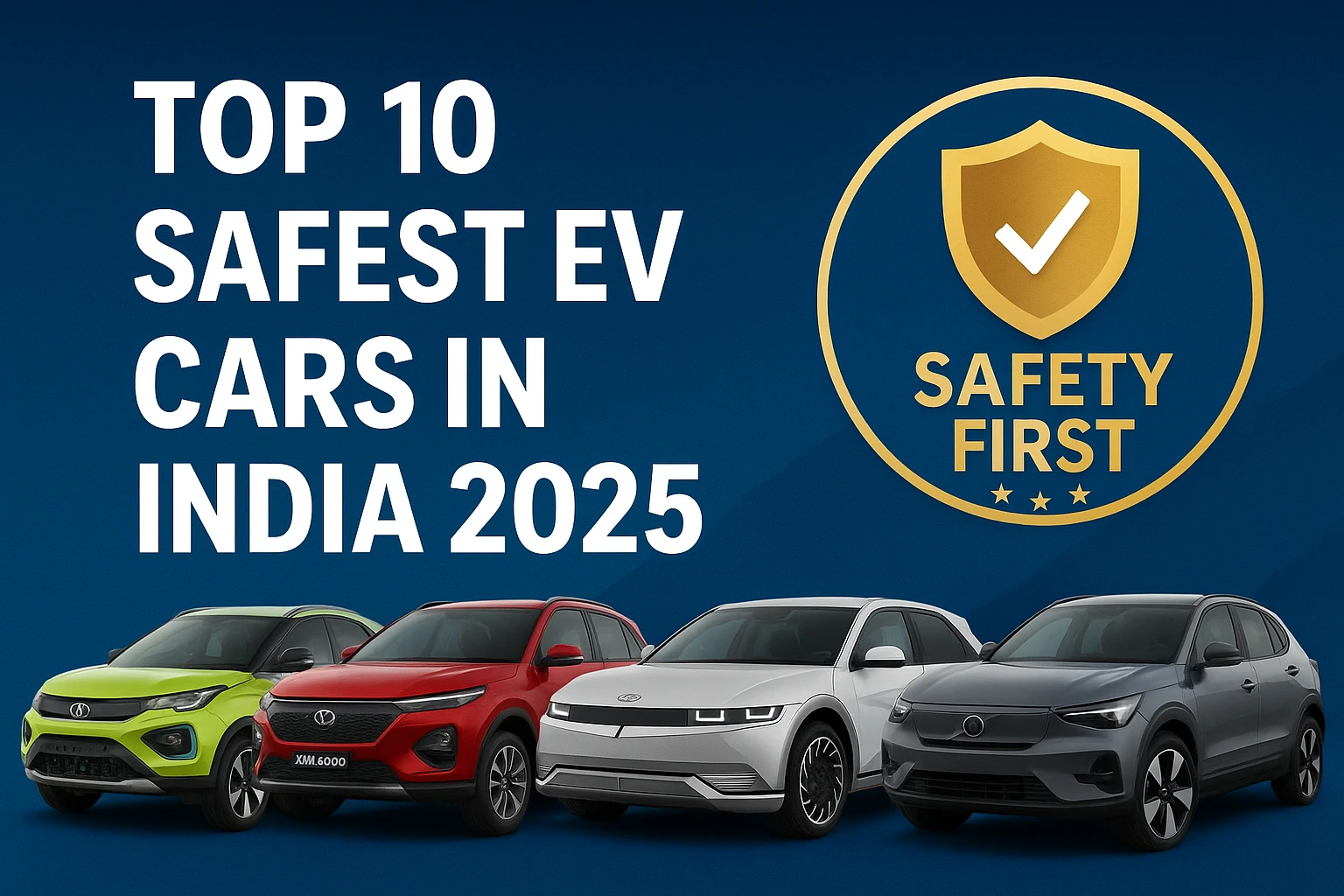 safest ev car in india 2025