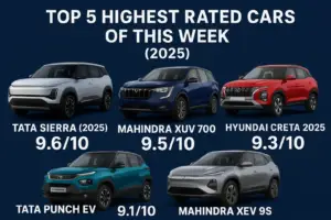 Top 5 cars of this week| Carzovo