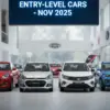 entry lvl car 2025