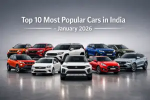 top 10 most popular cars in India for January