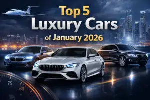 image of luxury cars