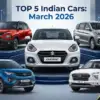 top 5 cars in march 20206