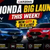 New Honda city faclift and ZRV launch Soon - carzovo