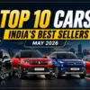 Top 10 Highest Selling Cars in India (May 2026)