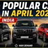 top 10 popular cars India 2026 - Car