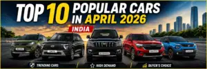 top 10 popular cars India 2026 - Car