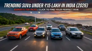 top Suvs under 15 lakh | car