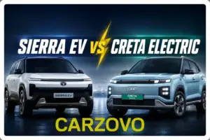 Tata Sierra ev vs Creta electric comparison | carzovo