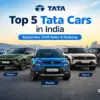 Top 5 Tata cars in India September 2026 including Punch Nexon Tiago Sierra and Harrier