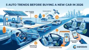 top 5 Auto trends in cars in 2026