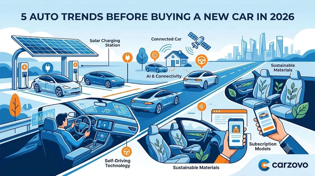 top 5 Auto trends in cars in 2026