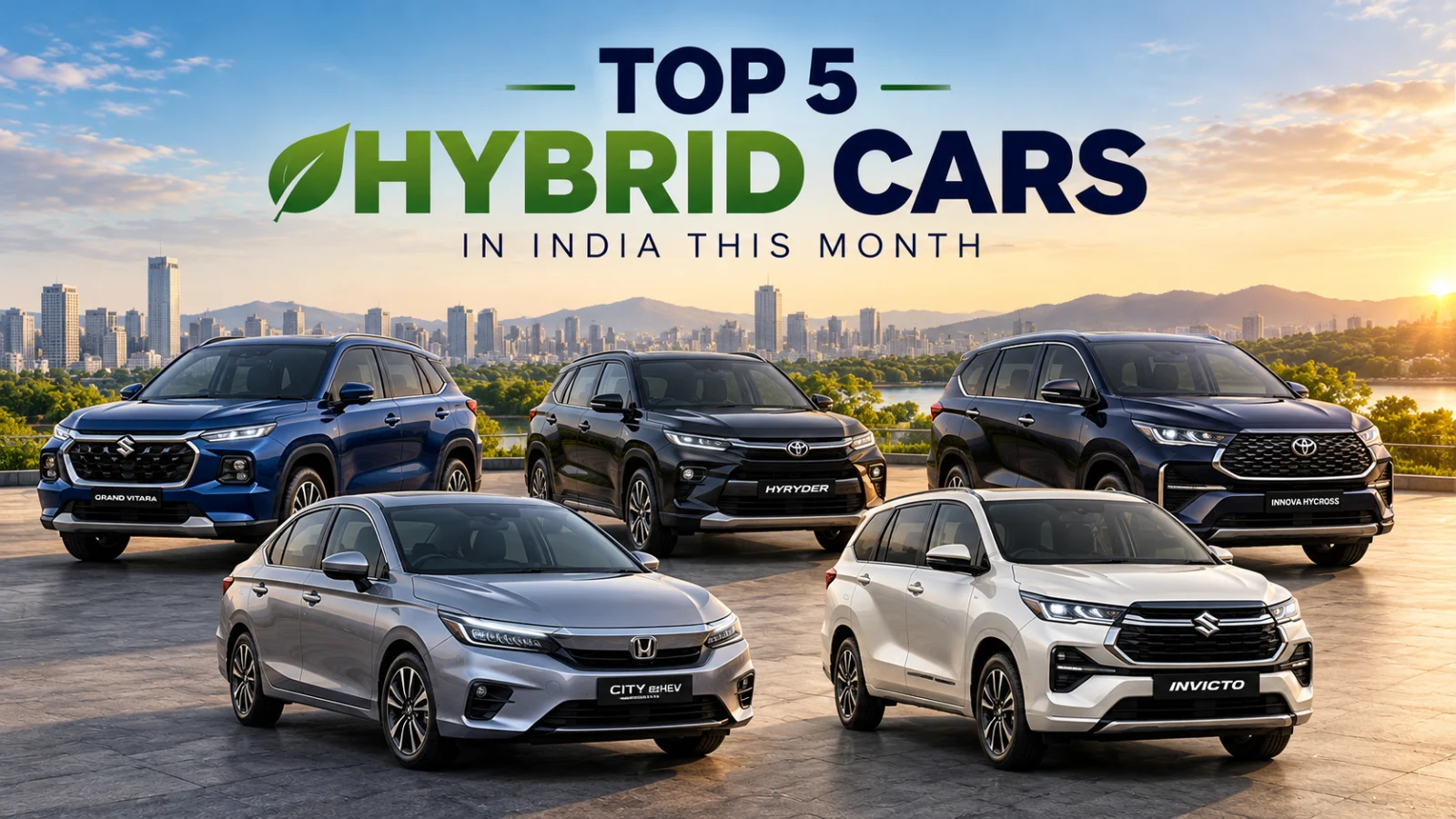Top 5 Hybrid Cars in India 2026 – Carzovo